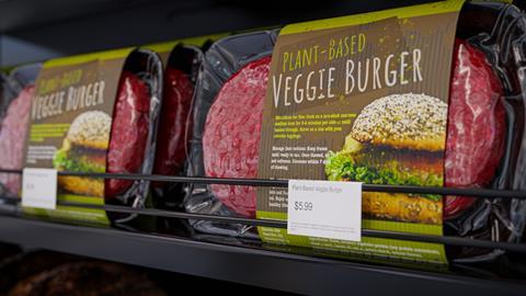 veggie plantbased vegan burger