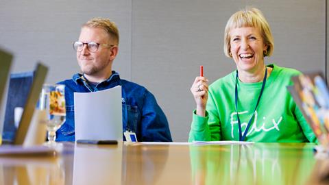 Kris Gibbon-Walsh of FareShare and The Felix Project’s Charlotte Hill (2)