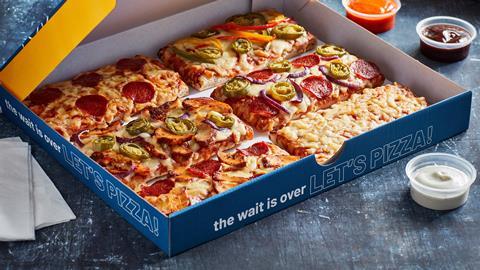 Greggs pizza