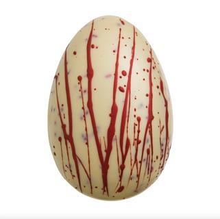 The Best Belgian White Chocolate and Raspberry Egg