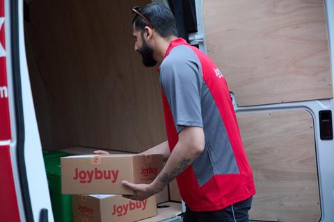 Joybuy van loading