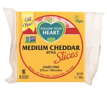 Follow your Heart Cheddar Style Slices