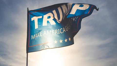 donald trump usa america politics flag