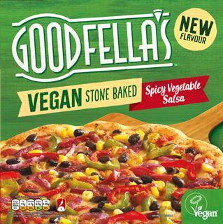 Goodfella’s Vegan Spicy Vegetable Salsa Pizza