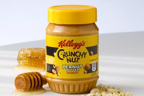 8. Kellogg's Crunchy Nut Peanut Butter