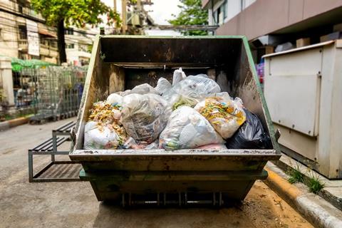 food waste bin