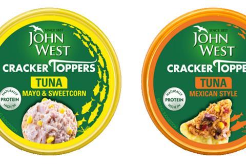 John West Cracker Toppers