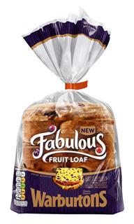4. Warburtons fruit loaf