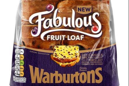 4. Warburtons fruit loaf