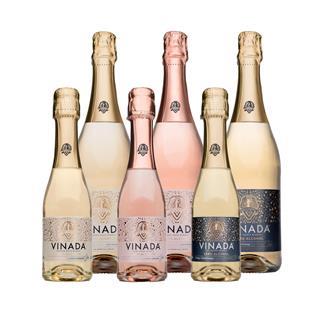 VINADA Airén + Rosé + Chardonnay (0%) 200ml +750 ml (1+1+1+1+1+1PACK)