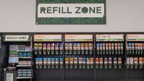 Asda refill zone 3