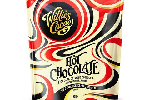 willies cacao vegan hot chocolate