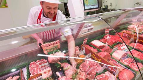 Morrisons meat counter
