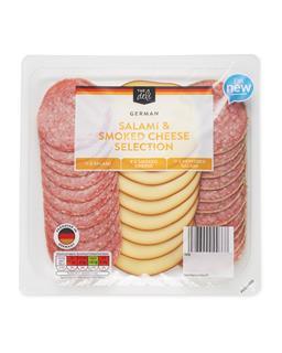 Chilled - Aldi German Salami and Smoked Cheese Selection