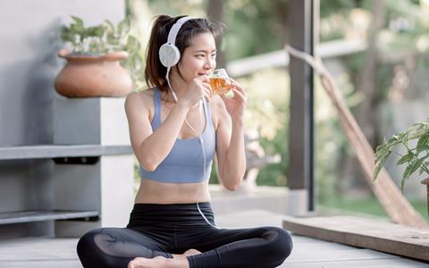 health yoga drink tea