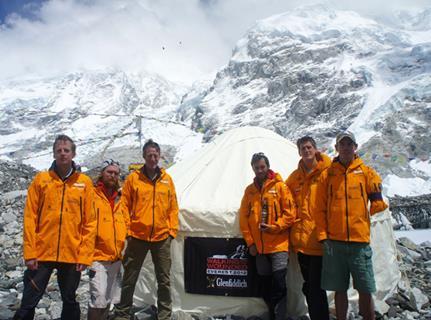 Glenfiddich whisky tasting on Everest