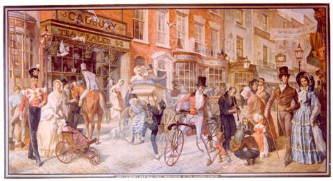 1824 - John Cadburys Shop Bull Street