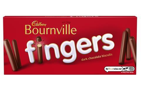 2. Cadbury Bournville Fingers