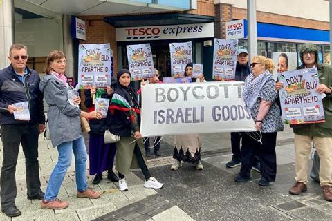 Cardiff Israel protests