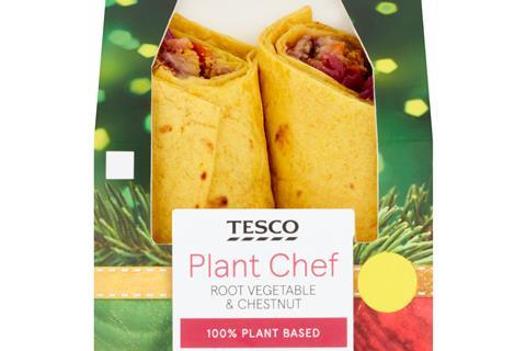 4. Plant Chef Root Veg & Chestnut Wrap