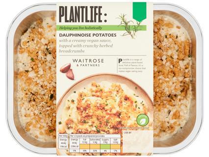 Waitrose Plantlife Dauphinoise Potatoes
