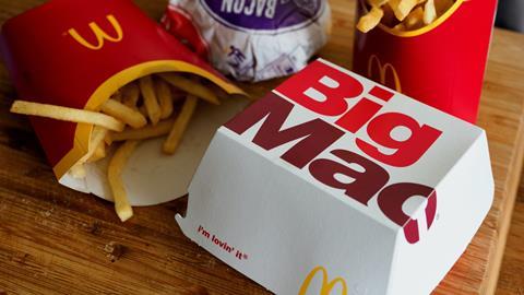 burger eating fast food mcdonalds big mac