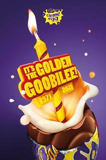 Cadbury Creme Egg Golden Goobilee