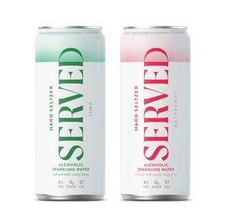 Served Hard Seltzer Can Visuals