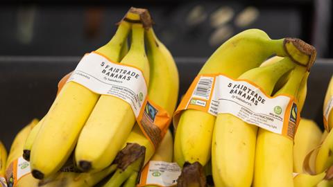 Fairtrade bananas Sainsbury's