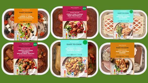 waitrose easy to cook ready meal range