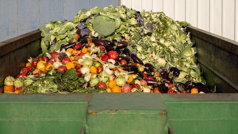 food waste veg farming
