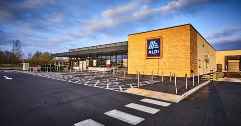 Aldi store exterior