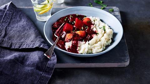 Beetroot & Carrot Bourgignon 300g, £3 Lifestyle