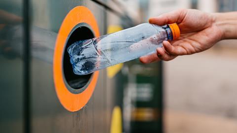 plastic bottle bin recycling epr drs