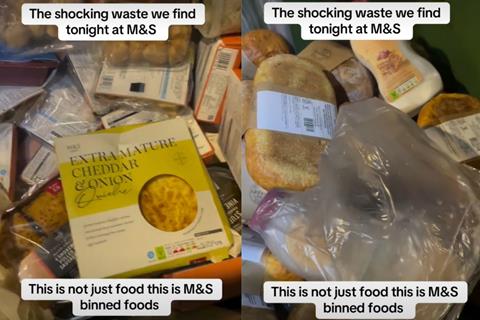 marks spencer food waste food_waste_inspector_ tiktok