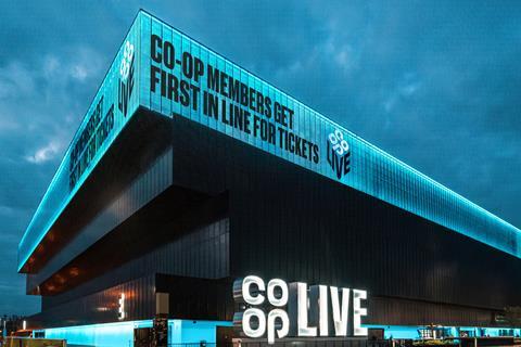 Co-op Live - exterior