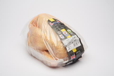 Lidl Deluxe Corn Fed Free Range Whole Chicken