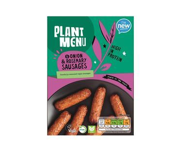 aldi plant menu vegan sausagess