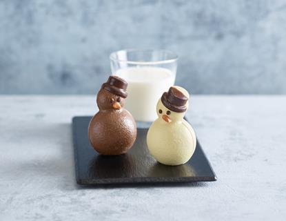 Dairyfine Hot Chocolate Melting Snowman