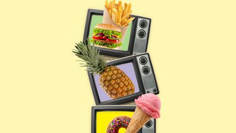 Food advert TV