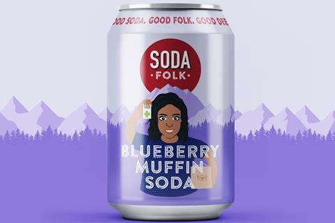 11. Blueberry Muffin Soda