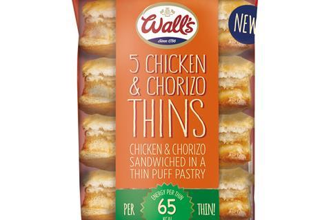 5. Walls Chicken & Chorizo Thins