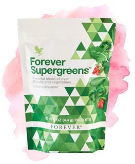 forever living supergreens one use