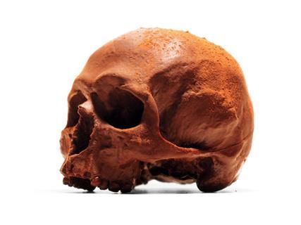 Selfridges chocolate skull