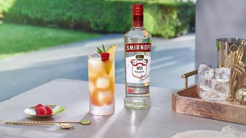 Smirnoff bottle lifestyle