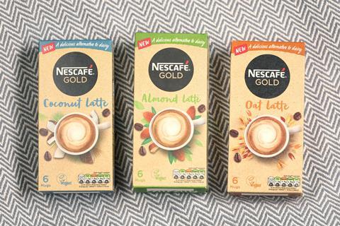 1. Nescafe plant based range