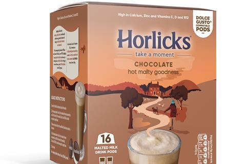 Horlicks hot chocolate pods