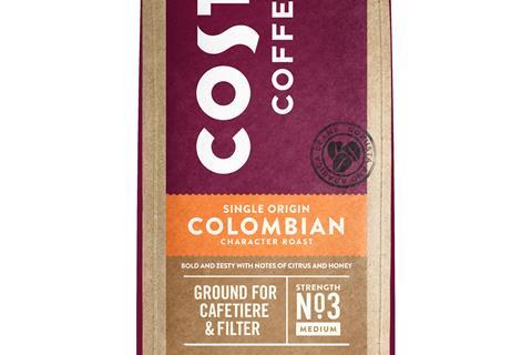 Costa Single Origin Colombia Character
