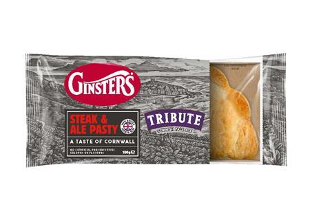 4.Ginsters steak & ale pasty