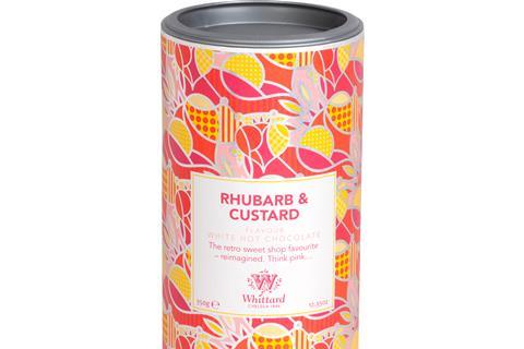 whittard rhubarb and custard hot chocolate